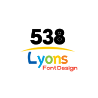 538Lyons Font Design