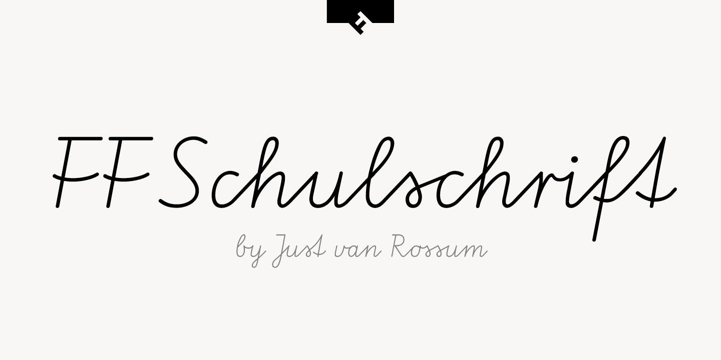 Schulschrift精美样张